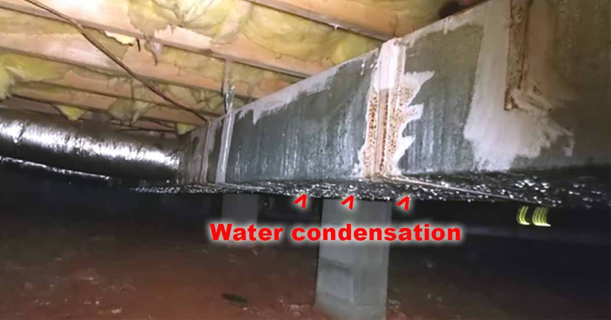 hvac condensation - Specialty Foundation Repair